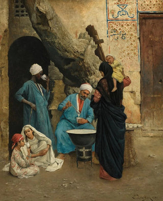 Ludwig Deutsch - A Refreshing Drink.webp
