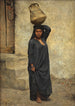 Egyptian water carrier - Ludwig Deutsch — artwork view