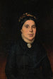Portrait of Ignaz Deutsch's wife - Ludwig Deutsch — artwork view