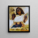 Studies of heads, feet, and hands - Ludwig Deutsch — framed artwork on a wall