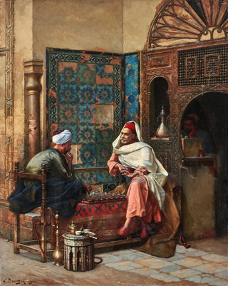 Ludwig Deutsch - The Chess Players.webp