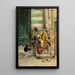 The Goza Smoker - Ludwig Deutsch — framed artwork on a wall