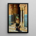 The Nubian Guard - Ludwig Deutsch — framed artwork on a wall