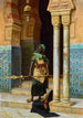 The Nubian Guard - Ludwig Deutsch — artwork view