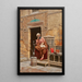 The Scribe - Ludwig Deutsch — framed artwork on a wall