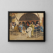 Les charmeurs de serpents - Ludwig Deutsch — framed artwork on a wall