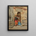 The Water Seller - Ludwig Deutsch — framed artwork on a wall