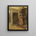The Scholar - Ludwig Deutsch — framed artwork on a wall