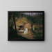 L'ermite mort - Ludwig Ferdinand Schnorr von Carolsfeld — framed artwork on a wall