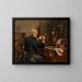 In the editorial office - Ludwig Gloss — framed artwork on a wall