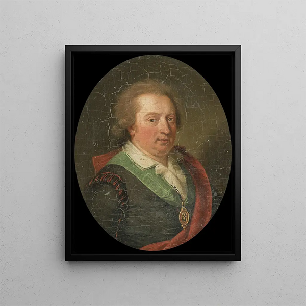 Johan Tobias Sergel 1740–1814 sculptor artist - Ludwig Guttenbrunn — framed artwork on a wall