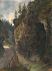 Gorge rocheuse - Ludwig Halauska — artwork view