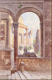 View of the Diocletian Palace in Split - Ludwig Hans Fischer — artwork view