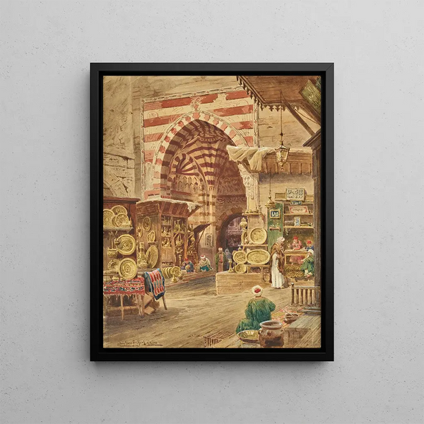 Caire - Ludwig Hans Fischer — framed artwork on a wall