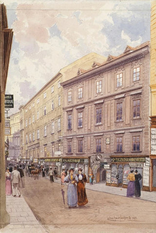 Ludwig Hans Fischer - Der Bauernmarkt in Wien.webp