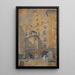 La cour de la Trinité à Vienne - Ludwig Hans Fischer — framed artwork on a wall