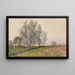 Field and Stream Bank - Ludwig Hans Fischer — framed artwork on a wall
