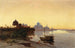 India Taj Mahal at dusk - Ludwig Hans Fischer — artwork view