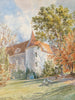 Hunting Pavilion under Autumn Sun - Ludwig Hans Fischer — artwork view