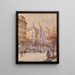 Sühnhaus at Schottenring on the Ringstraße of Vienna - Ludwig Hans Fischer — framed artwork on a wall