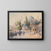 La mosquée Sehzade à Laleli, Istanbul - Ludwig Hans Fischer — framed artwork on a wall