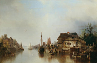 Rive de l'Escaut - Ludwig Hermann — artwork view
