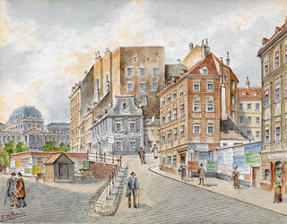 Melancholy Painting - Ludwig Hofbauer — artwork view