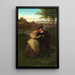 Courtly Love - Ludwig Kachel — framed artwork on a wall