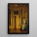 The Golden Cabinet at the Upper Belvedere - Ludwig Kainzbauer — framed artwork on a wall