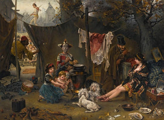 Behind the Scenes - Ludwig Knaus — artwork view