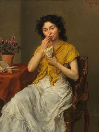 Ludwig Knaus - Die Naschkatze.webp