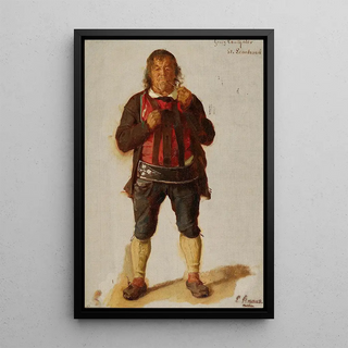 Ludwig Knaus - Portrait of Georg Lanthaler St Leonhard.webp