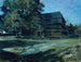 Wooden Church Painting - Ludwig Michalek — artwork view