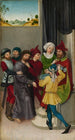 The Christ before Pilate - Ludwig Schongauer — artwork view