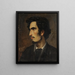 Portrait of Gysis - Ludwig Thiersch — framed artwork on a wall