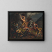 Uli Rotach dans la bataille de Stoss - Ludwig Voge — framed artwork on a wall