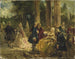 Rococo Study Painting - Ludwig von Hagn — artwork view