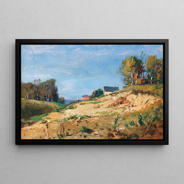 A Summer Day - Ludwig Willroider — framed artwork on a wall