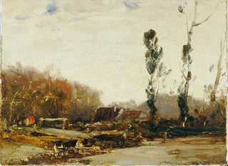 Landscape Painting near Bernried - Ludwig Willroider — artwork view
