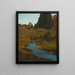 Cabin Zastler Hut in the Black Forest - Ludwig Zorn — framed artwork on a wall