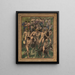 Enthusiasm of Childhood - Ludwig von Hofmann — framed artwork on a wall