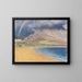 Bay of Messène - Ludwig von Hofmann — framed artwork on a wall