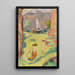 Spring Dance - Ludwig von Hofmann — framed artwork on a wall