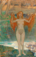Young Girl by the Lake - Ludwig von Hofmann — artwork view