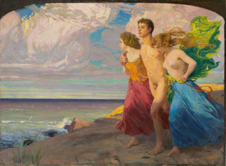 Spring Storm - Ludwig von Hofmann — artwork view