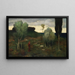 Terre solitaire - Ludwig von Zumbusch — framed artwork on a wall