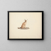 Caracal caracal - Luigi Balugani — framed artwork on a wall