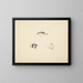Three Unidentified Fish - Luigi Balugani — framed artwork on a wall