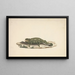 Unidentified Chameleon Painting - Luigi Balugani — framed artwork on a wall