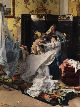 Luigi Busi - Maternal joys.webp